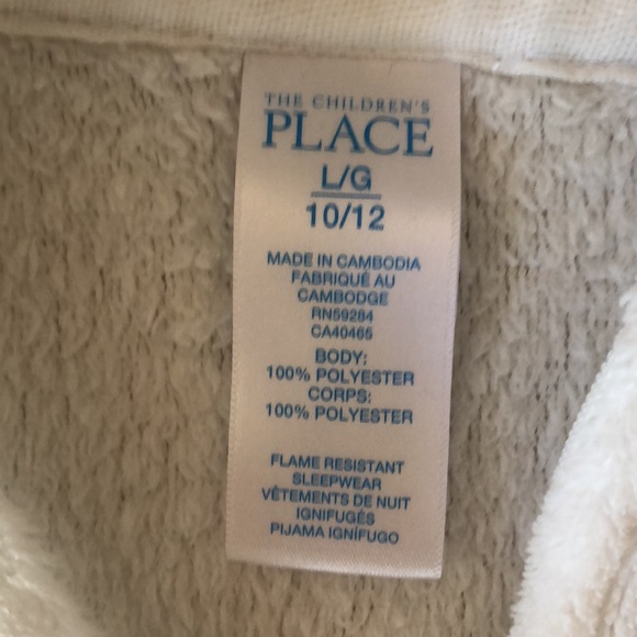 Children’s Place unicorn onesie costume/pajama - Picture 7 of 10